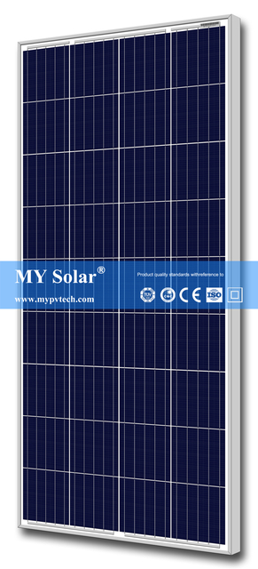 Panel Suria Monocrystalline PV Kecekapan Tinggi 160-180W dan Sistem Tenaga Suria Rumah dan Modul Suria