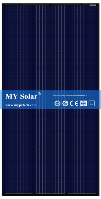 Kecekapan Tinggi 335-355W PV Monocrystalline Polycrystalline Solar Panel dan Sistem Tenaga Suria Rumah dan Modul Suria