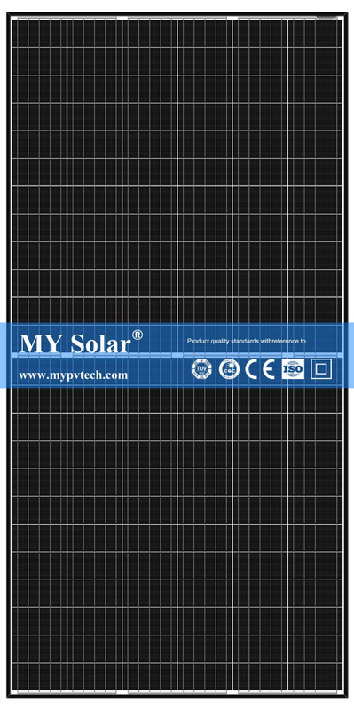 Kecekapan Tinggi 390-410W PV Monocrystalline Polycrystalline Solar Panel dan Sistem Tenaga Suria Rumah dan Modul Suria