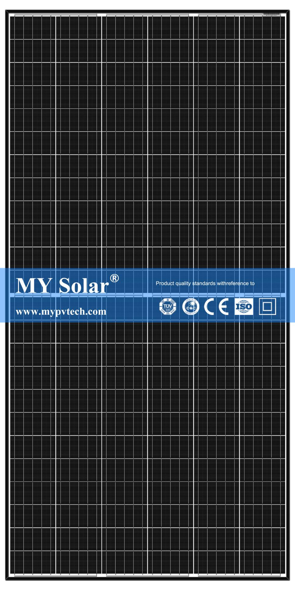 Kecekapan Tinggi 390-410W PV Monocrystalline Polycrystalline Solar Panel dan Sistem Tenaga Suria Rumah dan Modul Suria