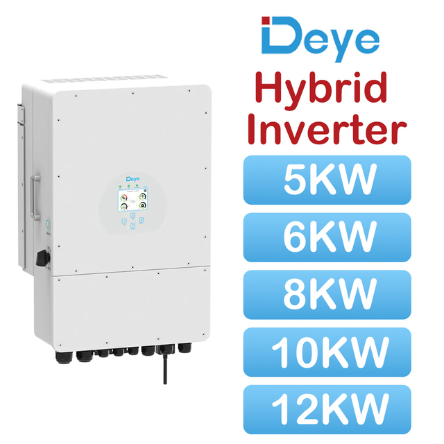 Deye Sun 600g3-Us-220/EU-230 Sun800g3-Us-220/EU-230 Sun1000g3-Us-220/EU-230 Fasa Tunggal 2 MPPT Micro-Inverter Microinverter Rapid Shutdown